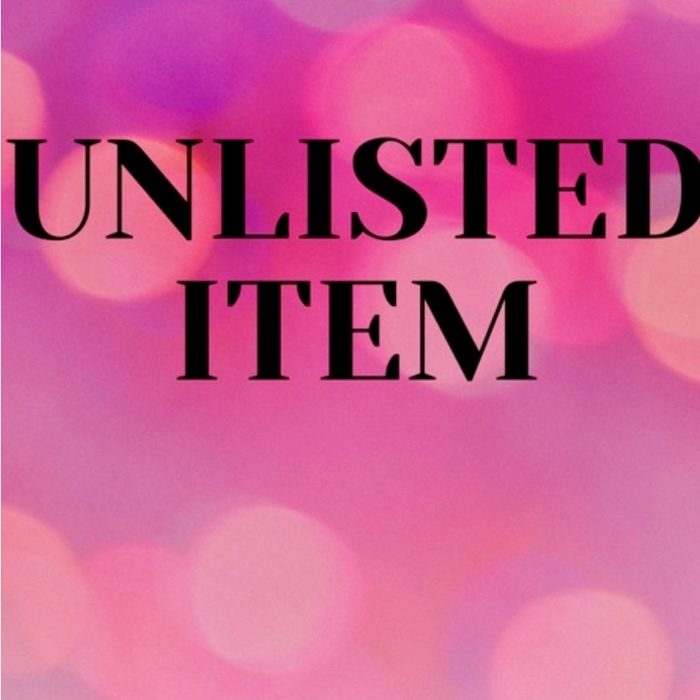 Unlisted Inventory for a live show